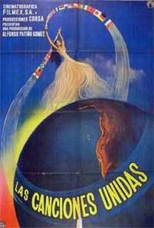 Movie poster for Las canciones unidas (1960)