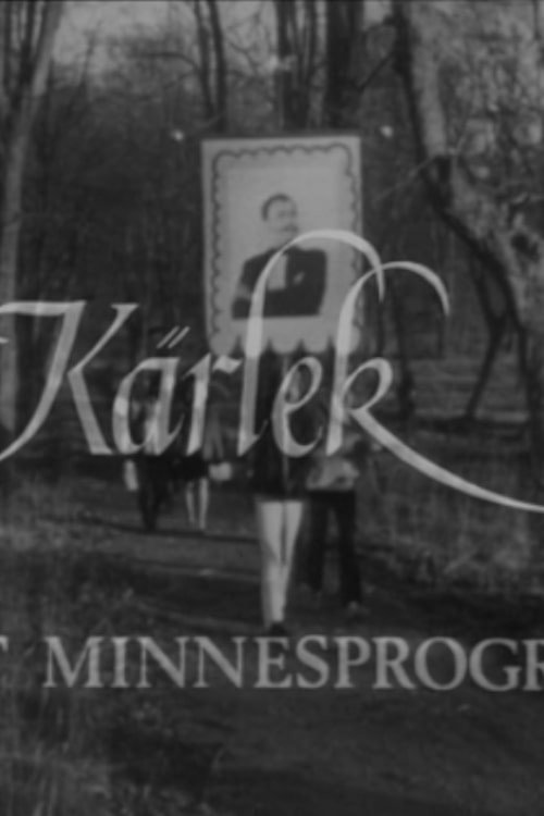 Movie poster for Kärlek - Ett minnesprogram (1967)