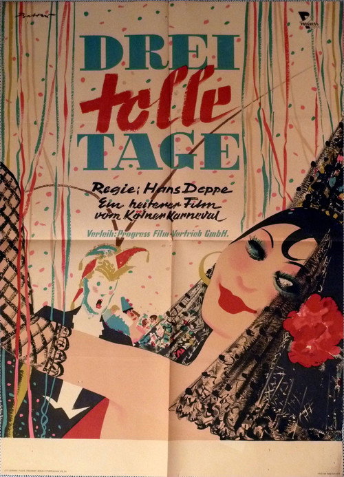 Movie poster for Drei tolle Tage (1936)