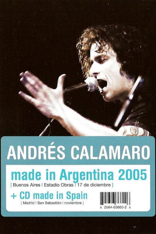 Movie poster for Andrés Calamaro - Made In Argentina (2006)