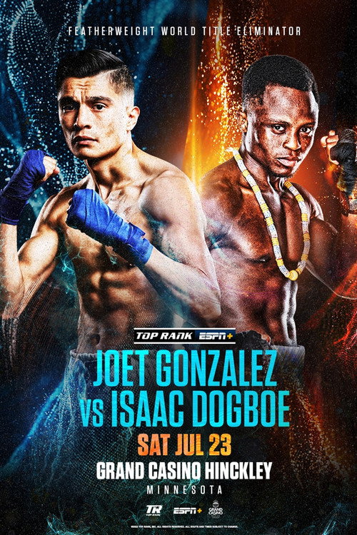 Movie poster for Joet Gonzalez vs. Isaac Dogboe (2022)