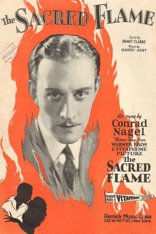 Movie poster for The Sacred Flame (1929)