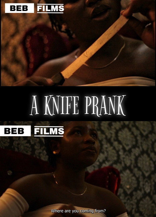 Movie poster for A Knife Prank (2024)