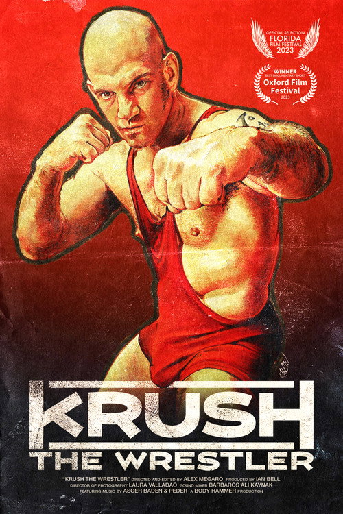 Movie poster for Krush The Wrestler (2023)