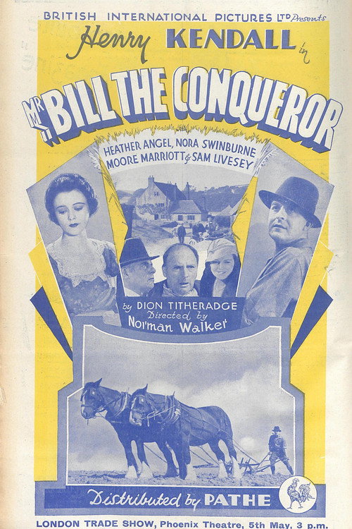 Movie poster for Mr. Bill the Conqueror (1932)