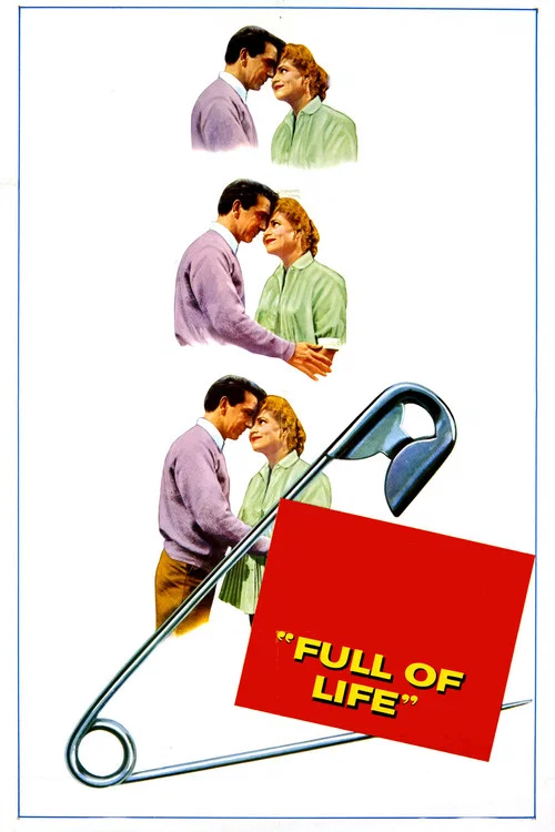 Movie poster for Full of Life (1956)