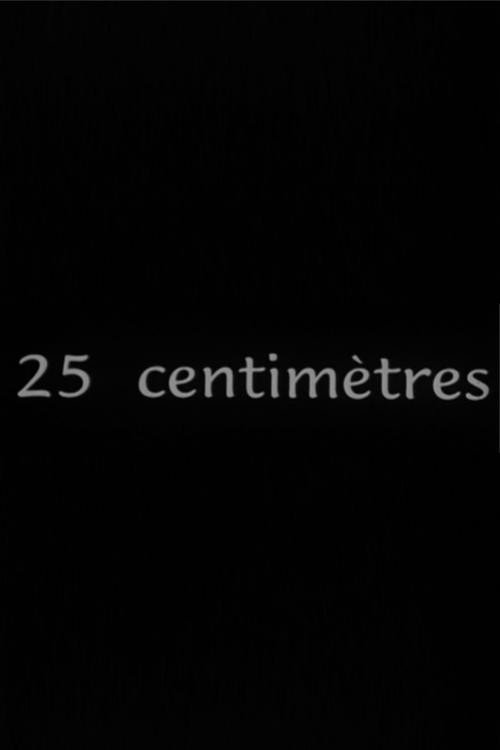 Movie poster for 25 Centimètres (1997)