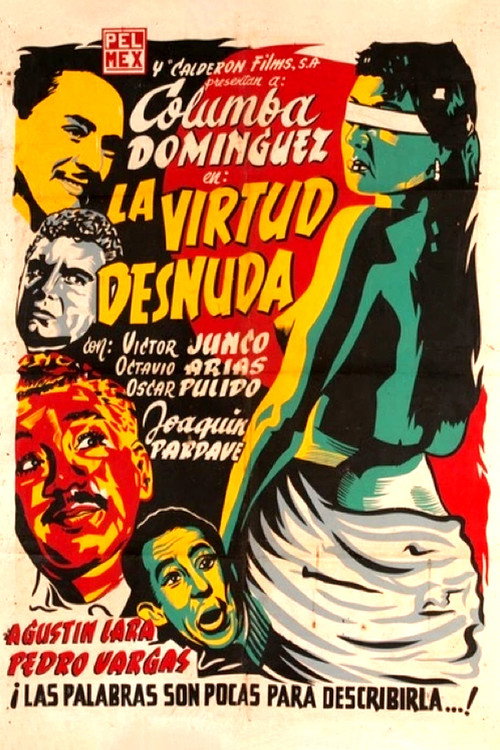 Movie poster for La virtud desnuda (1957)