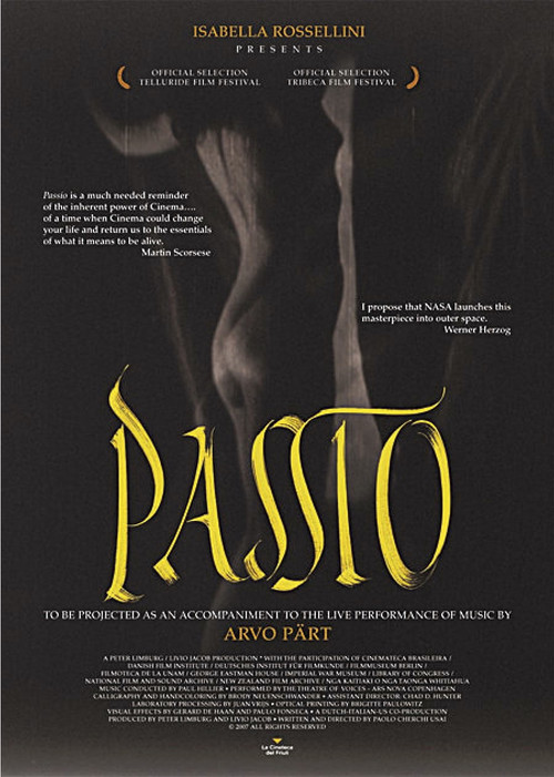 Movie poster for Passio (2007)