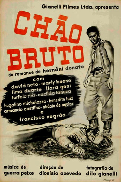 Movie poster for Chão Bruto (1958)