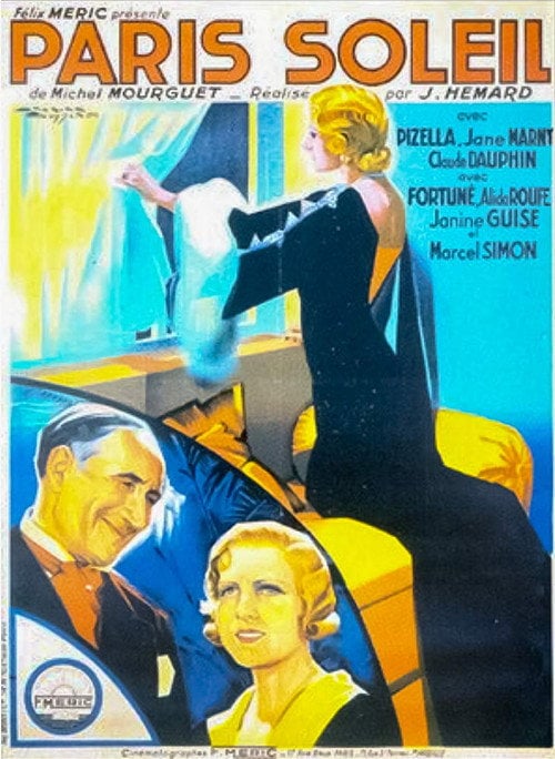 Movie poster for Paris-Soleil (1933)