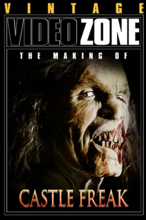 Movie poster for Videozone: The Making of "Castle Freak" (1995)
