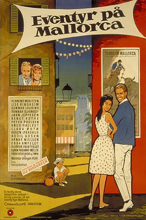 Movie poster for Eventyr på Mallorca (1961)