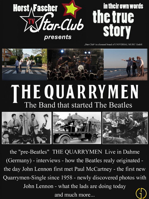 Movie poster for The Quarrymen - The Band that started The Beatles (2009)