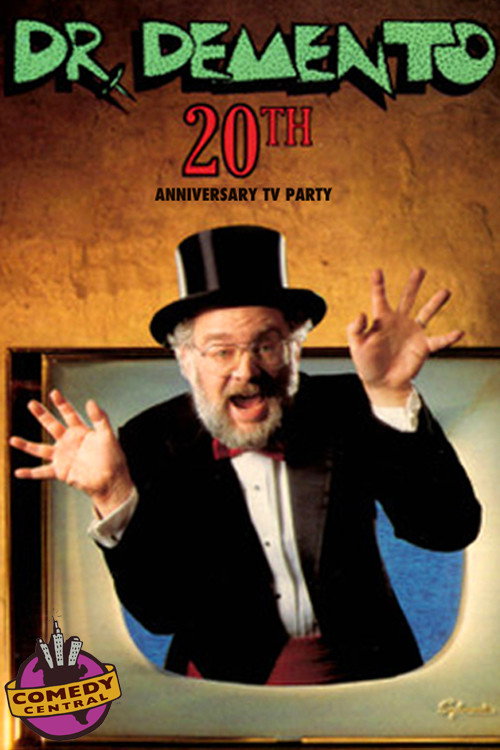 Movie poster for Dr. Demento's 20th Anniversary TV Party (1991)