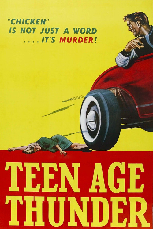Movie poster for Teenage Thunder (1957)