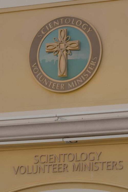 Movie poster for The Hidden Face of Scientology (2023)