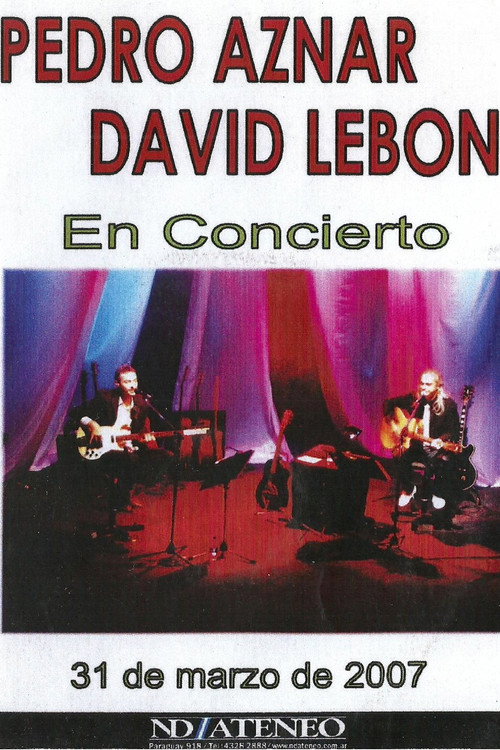 Movie poster for Aznar / Lebón: En Vivo en el Teatro ND Ateneo