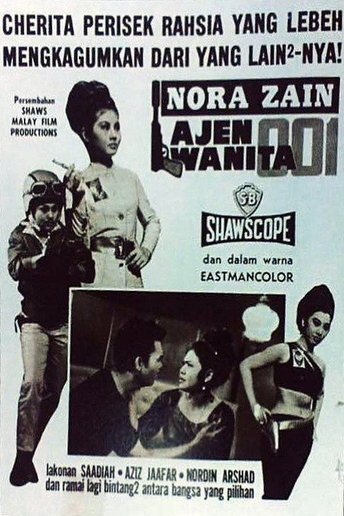 Movie poster for Nora Zain Ajen Wanita 001 (1967)