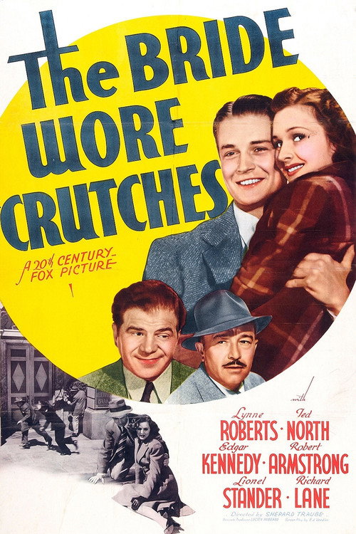 Movie poster for The Bride Wore Crutches (1940)