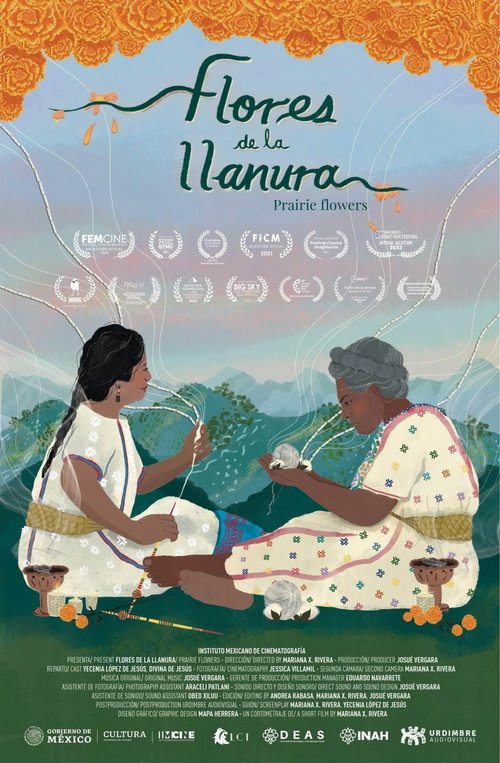 Movie poster for Prairie Flowers (2021)