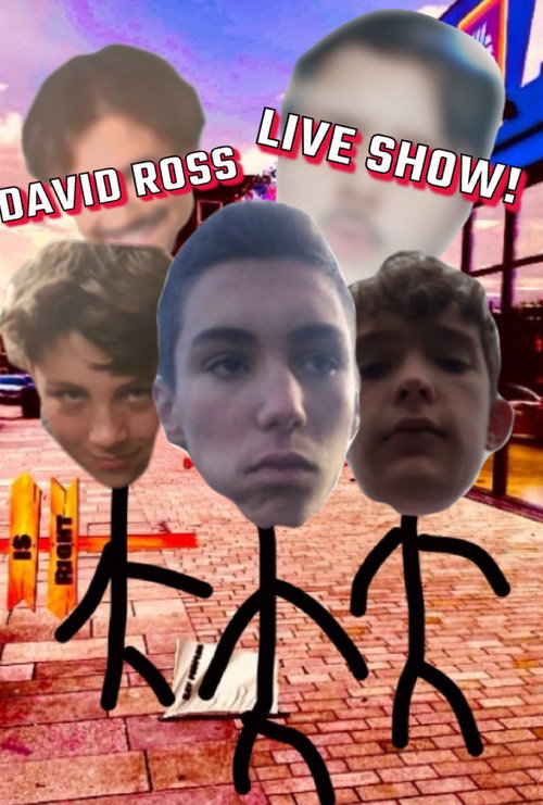 Movie poster for David Ross's Live Show (2024)