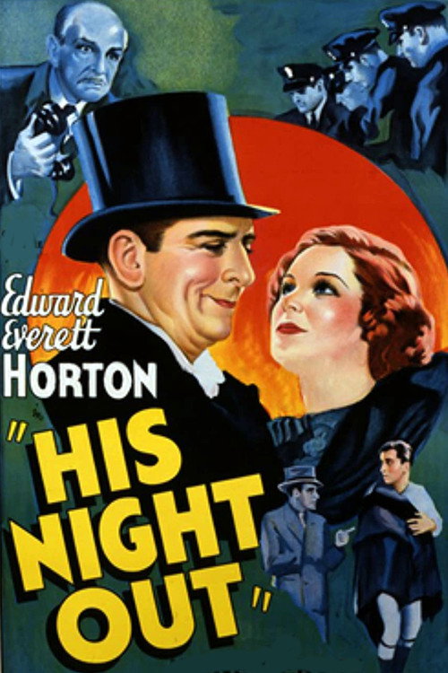 Movie poster for His Night Out (1935)