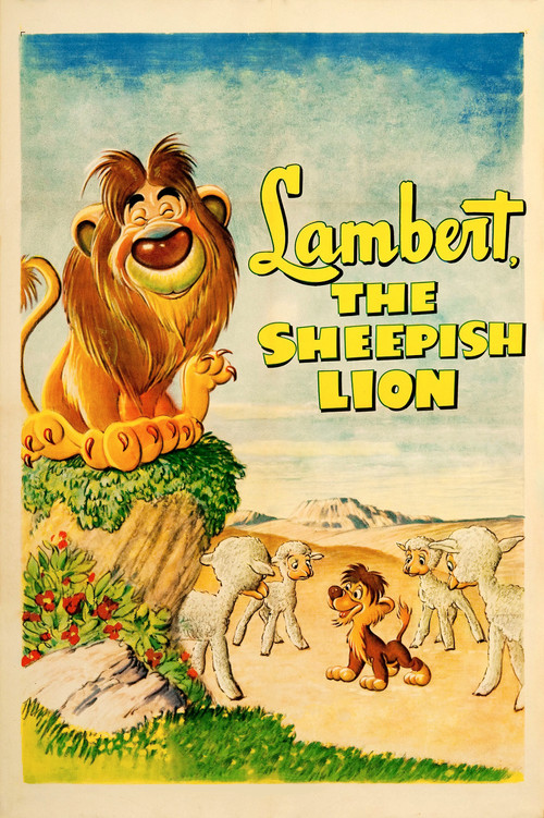 Movie poster for Lambert the Sheepish Lion (1952)