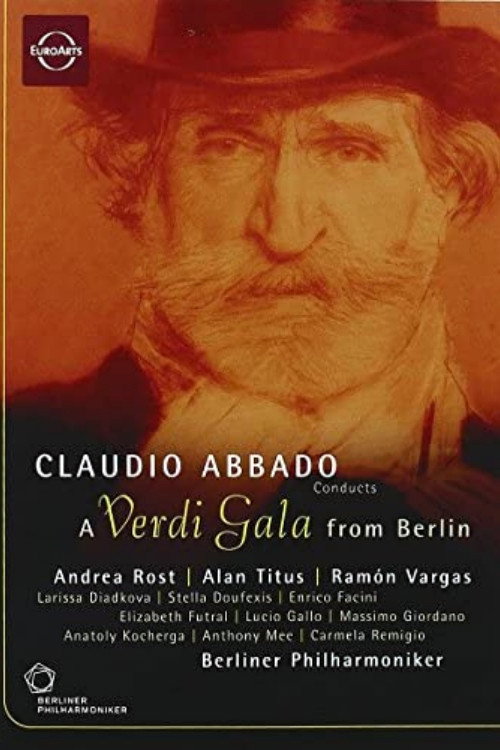 Movie poster for A Verdi Gala from Berlin (2002)