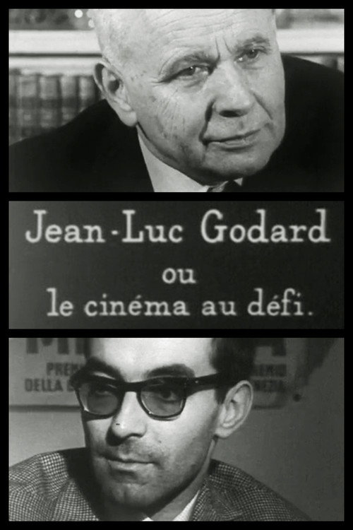 Movie poster for Jean-Luc Godard ou Le cinéma au défi (1965)