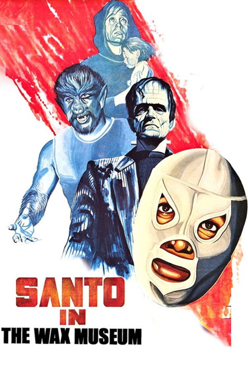 Movie poster for Santo in the Wax Museum (1963)