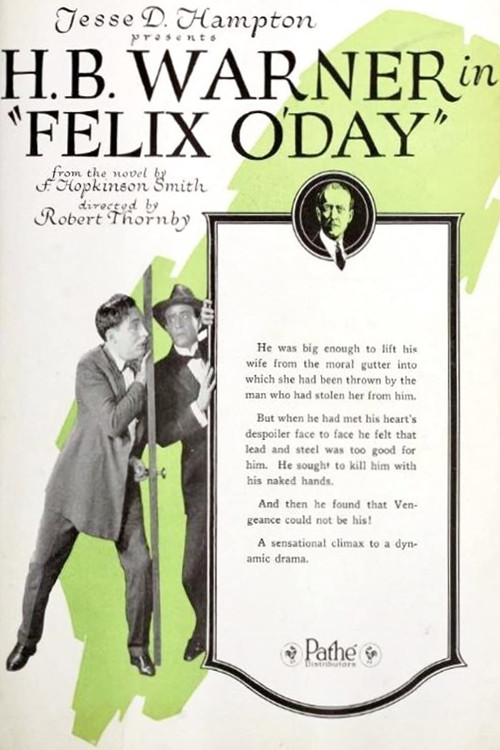Movie poster for Felix O'Day (1920)