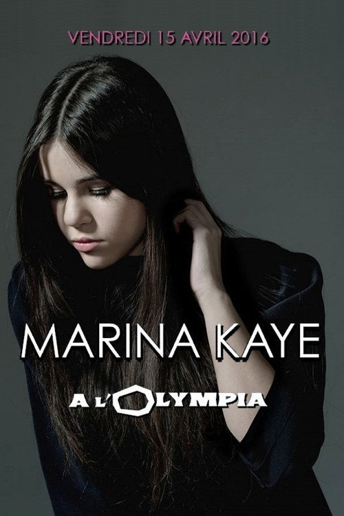 Movie poster for Marina Kaye à l'Olympia de Paris (2016)