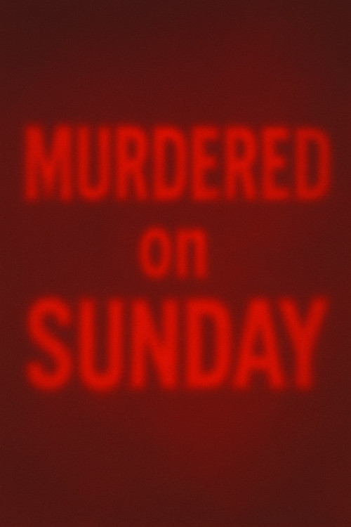 Movie poster for Murdered on Sunday (2011)
