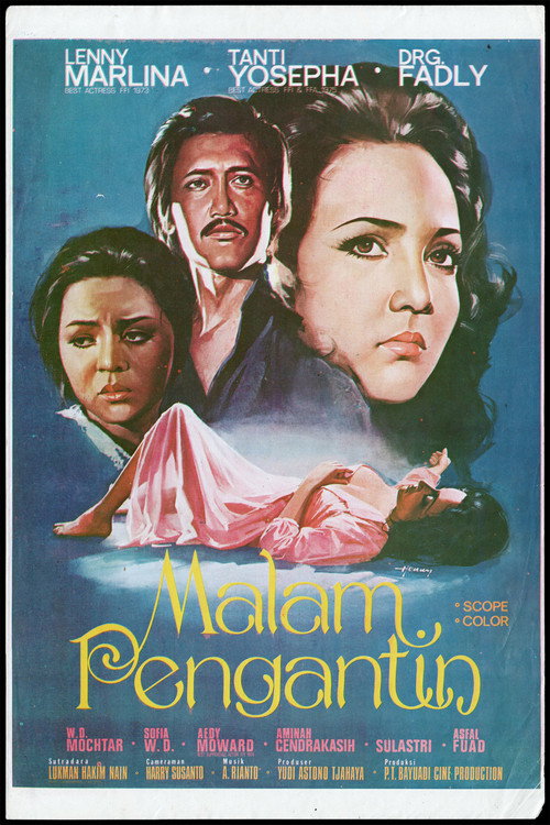 Movie poster for Malam Pengantin (1975)