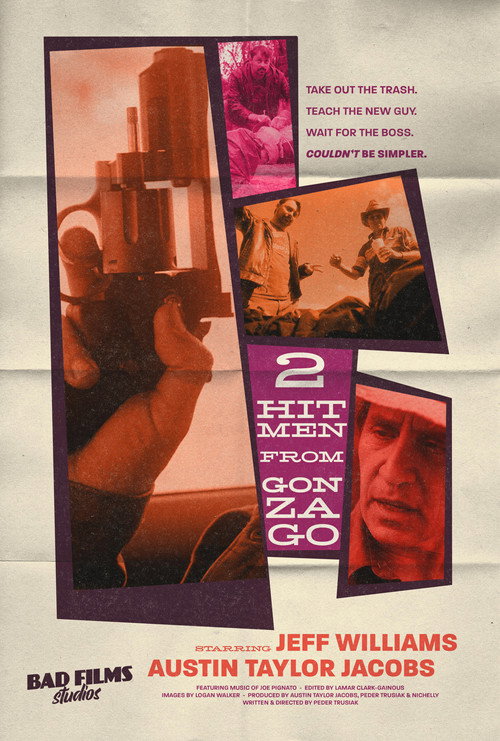 Movie poster for Two Hitmen from Gonzago (2022)