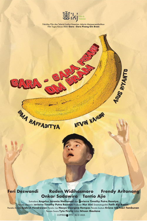 Movie poster for Gara-Gara Pisang Om Bram! (2025)