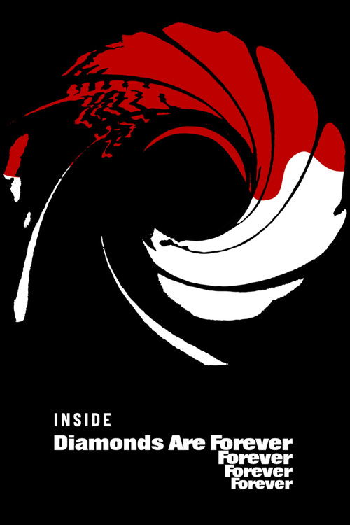 Inside 'Diamonds Are Forever' poster