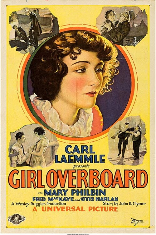 Movie poster for Girl Overboard (1929)