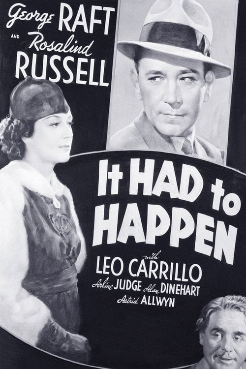 Movie poster for It Had to Happen (1936)
