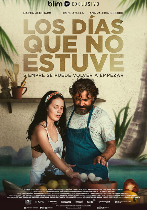 Movie poster for Los dias que no estuve (2021)