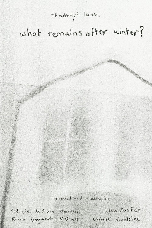 Movie poster for If nobody's home, what remains after winter? (2025)