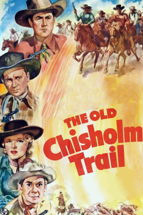 Movie poster for The Old Chisholm Trail (1942)