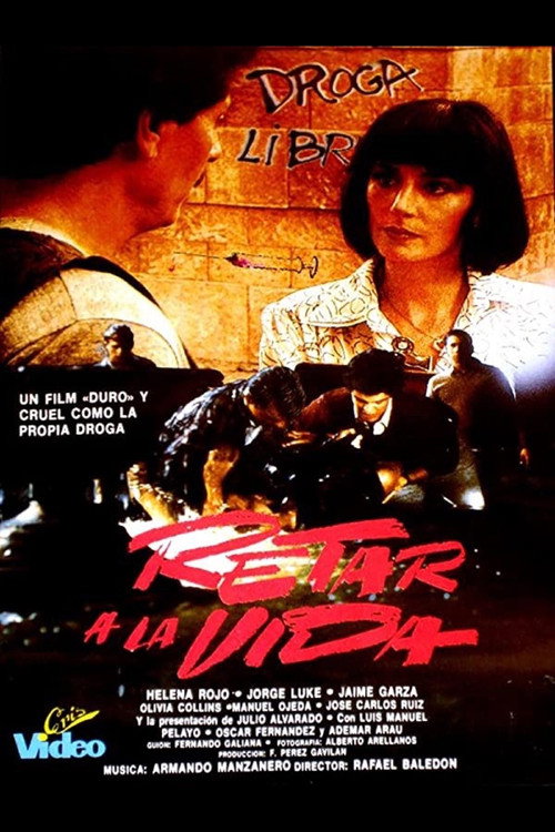 Movie poster for Reto a la vida (1988)