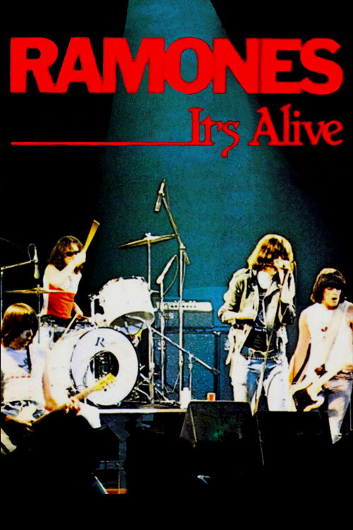 Movie poster for Ramones: It's Alive - The Rainbow (1979)