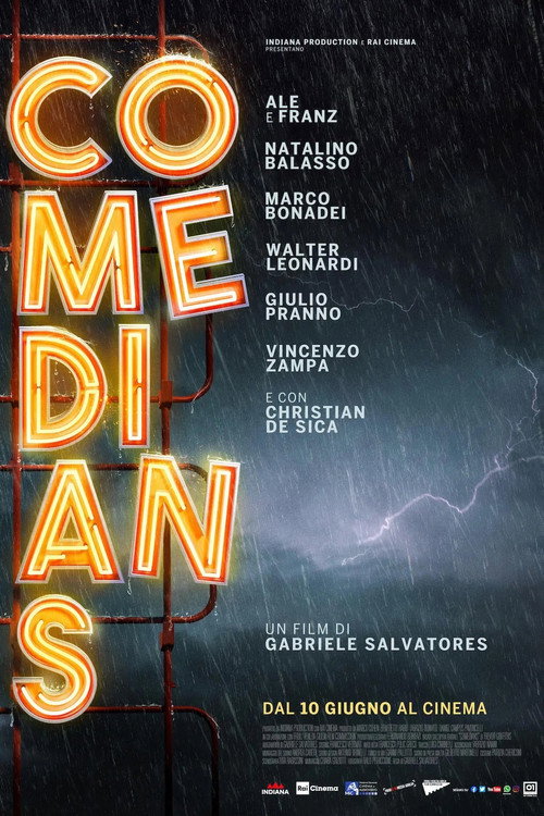 Movie poster for Comedians (2021)