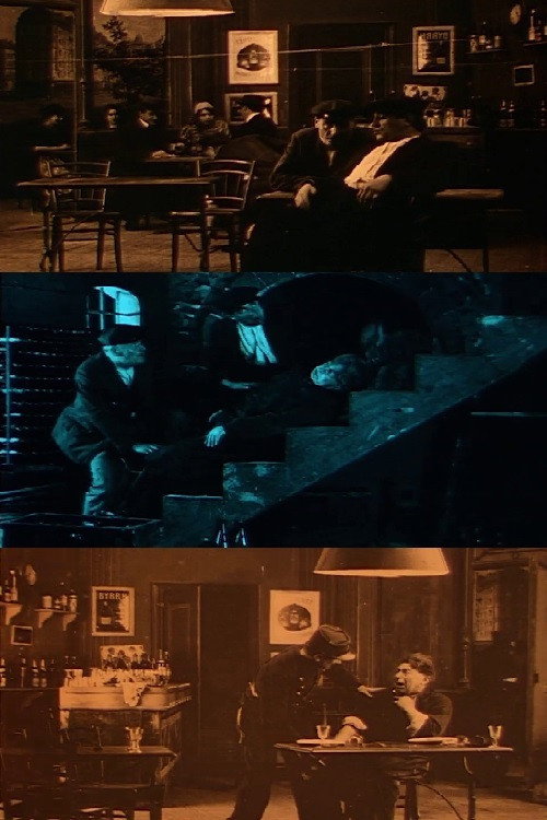 Movie poster for In the Cellar (1912)
