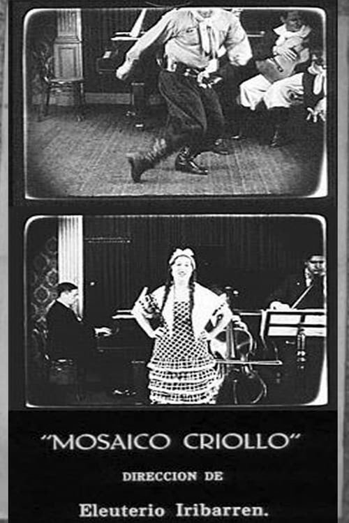 Movie poster for Mosaico criollo (1929)