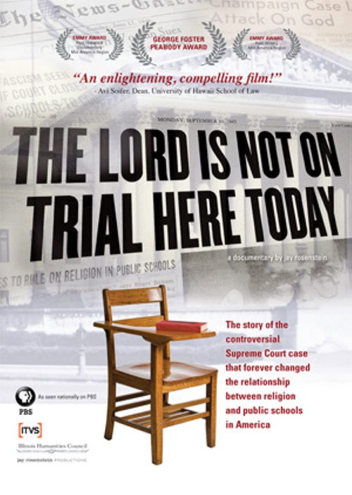 Movie poster for The Lord is Not On Trial Here Today (2011)