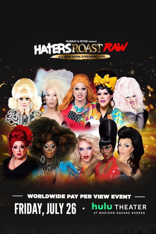 Movie poster for Haters Roast RAW (2019)